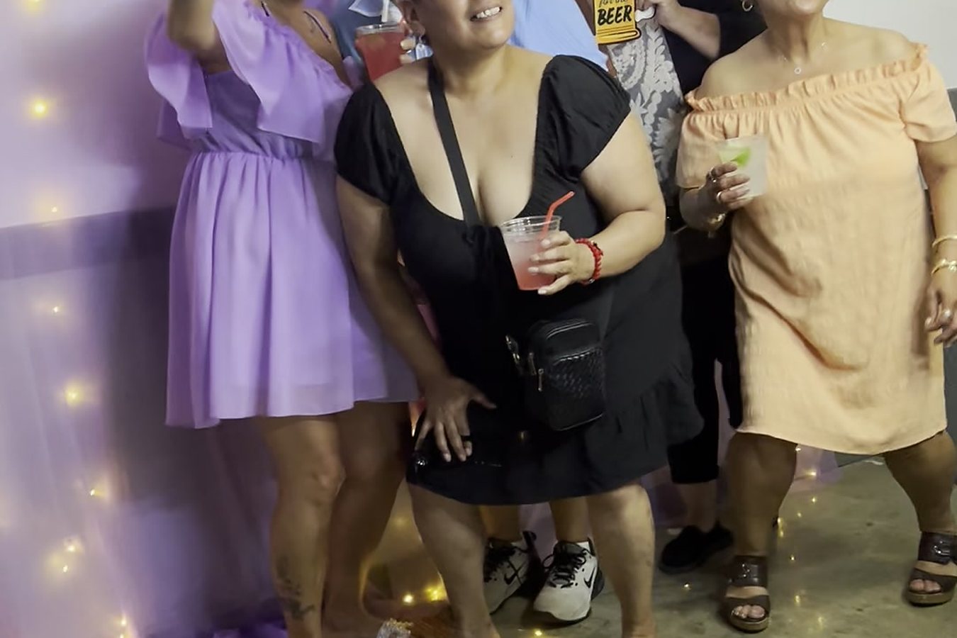 Bar/bat mitzvah photo booth guests
