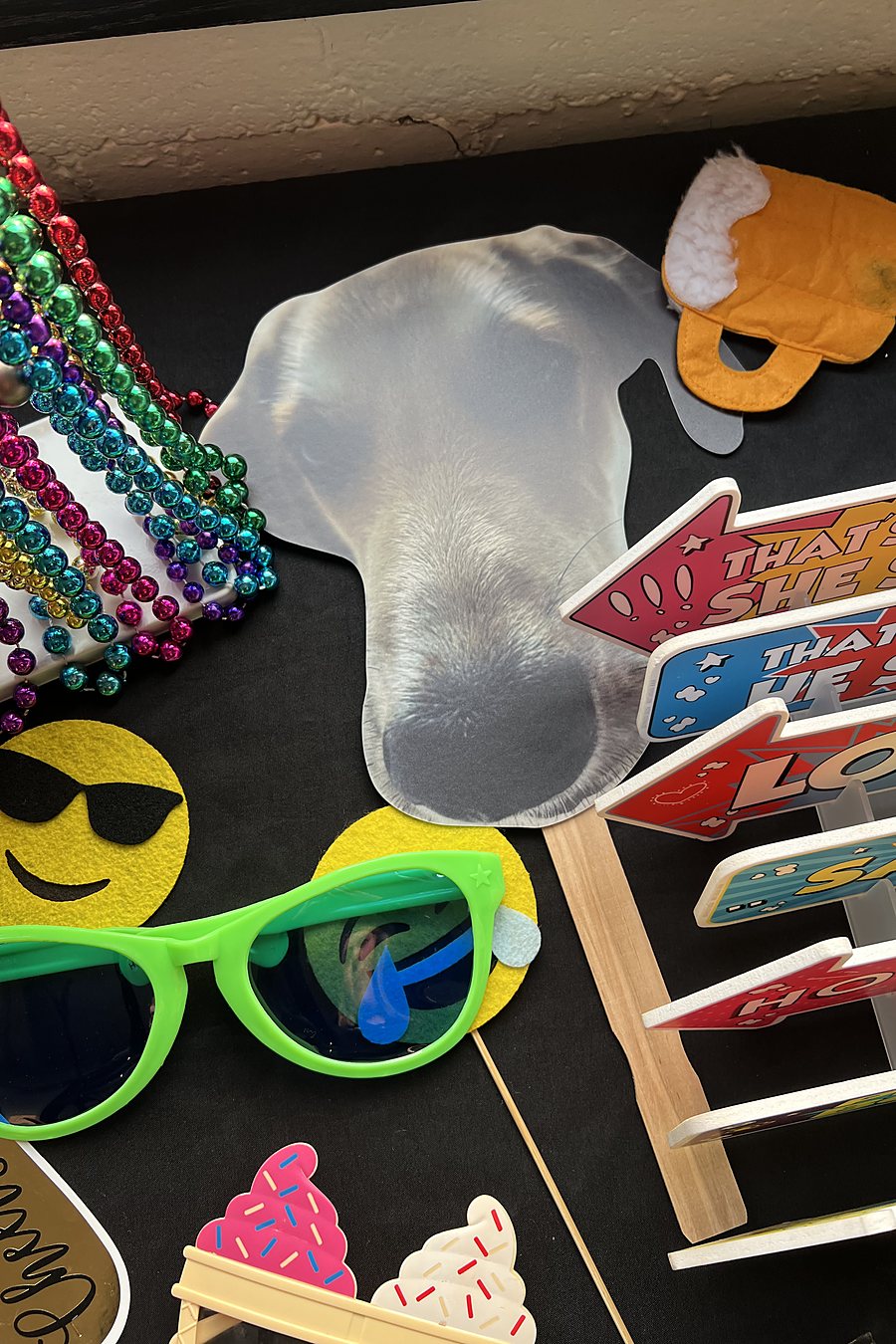 Bar/bat mitzvah photo booth guests