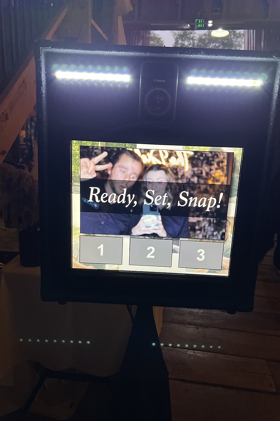 Bar/bat mitzvah photo booth guests