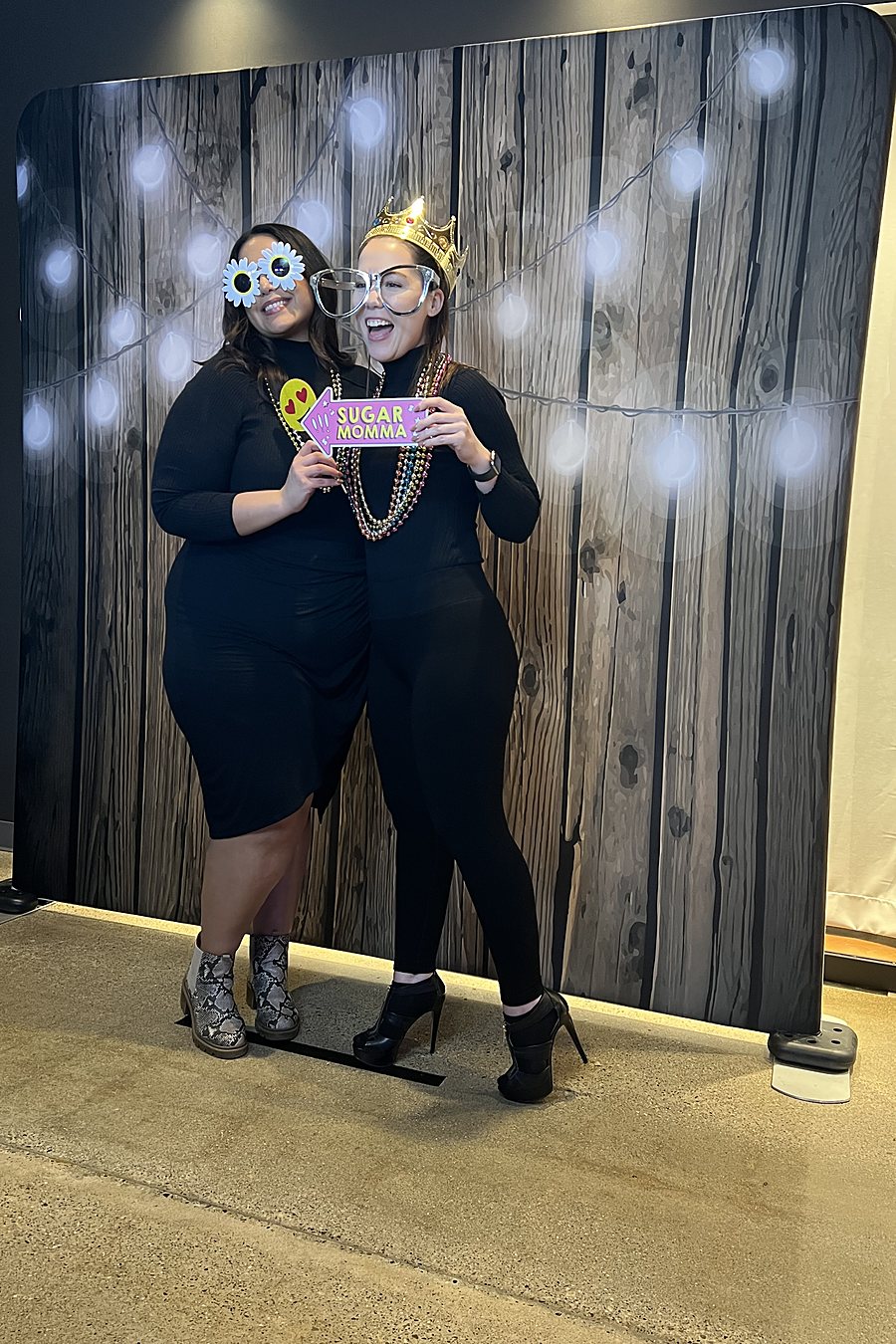 Corporate photo booth guests