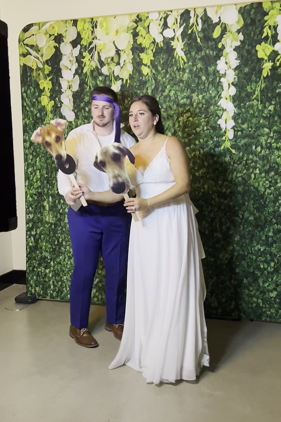 Wedding photo booth