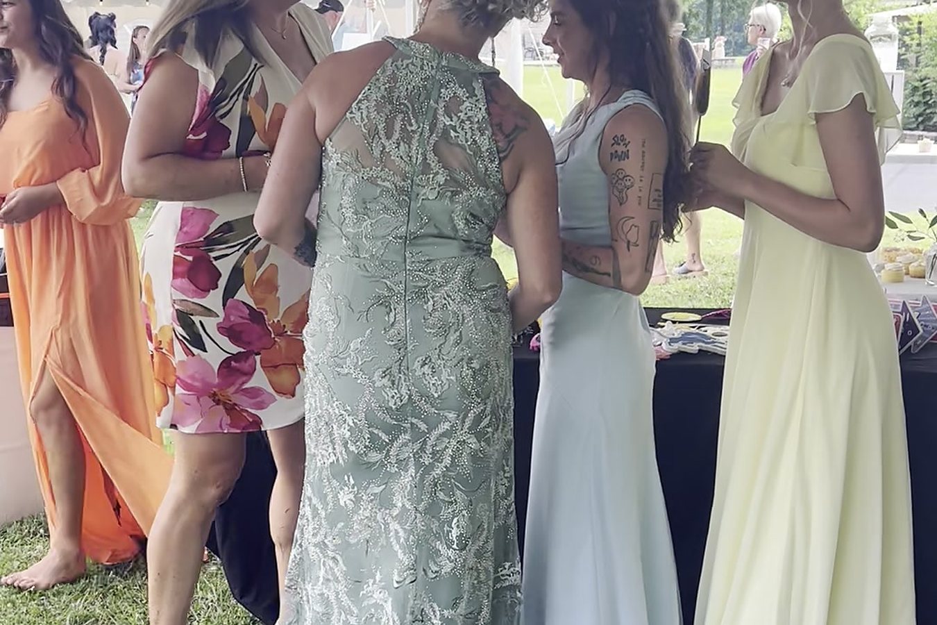 Wedding photo booth