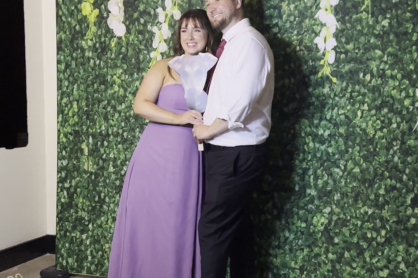 Wedding photo booth